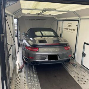 Covered Car Transport to Spain