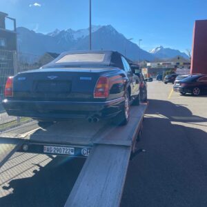 Offener Fahrzeugtransport