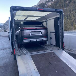 Geschlossener Fahrzeugtransport Benelux