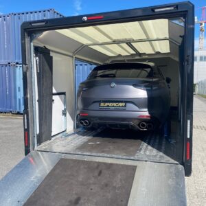 Geschlosssener Autotransport Ausland